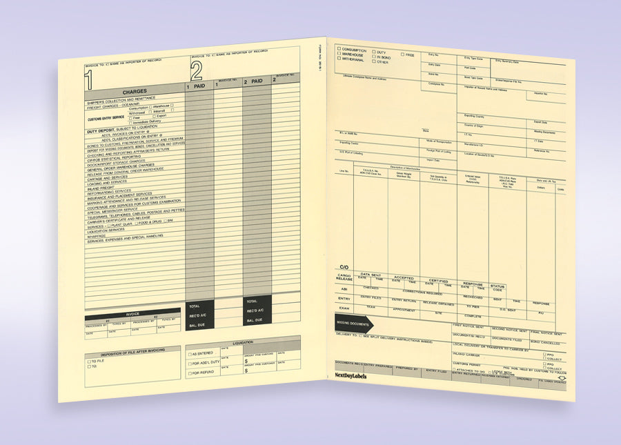 Import File Folder, 9-1/2 x11-3/4