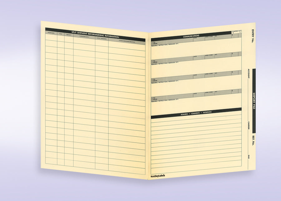 Import File Folder, 9-1/2 x11-3/4