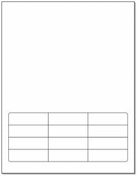 Integrated Lab Label Form 12 Labels 2.5 x 3/4