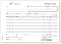 Classic, Wide Body Wholesalers Invoices, 11 X 8 1/2"
