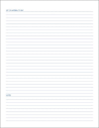 Job Work Order, Invoice & Grid Sheet, 2 Part Carbonless