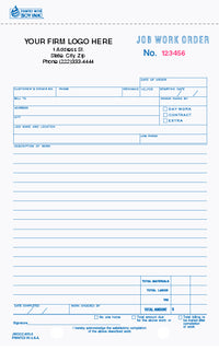 Job Work Order Form