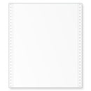 9-1/2 x 11" Continuous Paper, 15# White 5 Part with Side Perfs