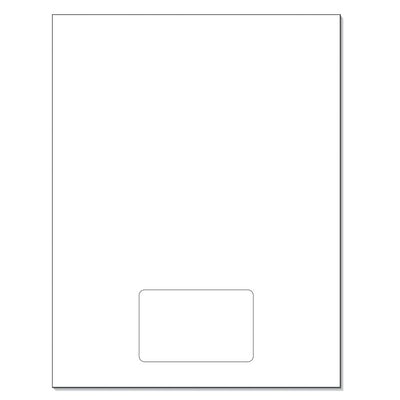 Integrated Card 10 mil polyester Duplex Printable 1 Card on bottom