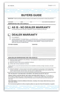 2 Part Federal Buyers Guides, Warranty
