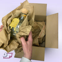 Void Fill Kraft Paper, Ideal for Packing, Case of 1000 Ft, 15" x 11", 30# Brown Paper, Fan-Folded, Compact, Eco-Friendly (15" x 1000")