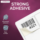 8-1/2" x 11", 15 Labels, per Sheet, 2"-11/16 x 2"