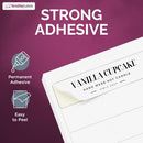 8-1/2" x 11", 20 Labels, per Sheet,4" x 1"