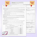 ADA Dental Insurance Claim Forms, 8-1/2 x 11", For Laser & Inkjet