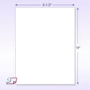 8-1/2 x 11" Letter Size Cover Card Stock