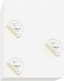 8-1/2" x 11" 12 Labels per Sheet 2-1/2" Round