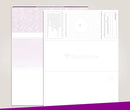 Blank Laser Top Check Paper, Burgundy
