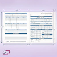 Employee Record Folders 9.5 x 11.5