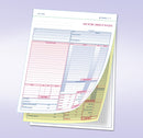 Job Work Order, Invoice & Grid Sheet,With Imprint, 2 Part Carbonless