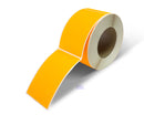 Rectangle Inventory Color Coding Labels - Orange - 3 x 5