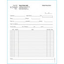 Multi Purpose Order Entry Form, Style #1