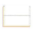 9-1/2 x 3-1/2" Continuous Paper, Color, 3 Part, Side Perfs