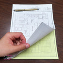2 Part Blueprint Drawings, Quadrille Grid Graph Sheet, Standard 1/4 - Blank