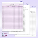 Patient Sign in Form Purple