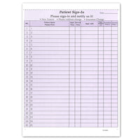 Patient Sign in Form Purple