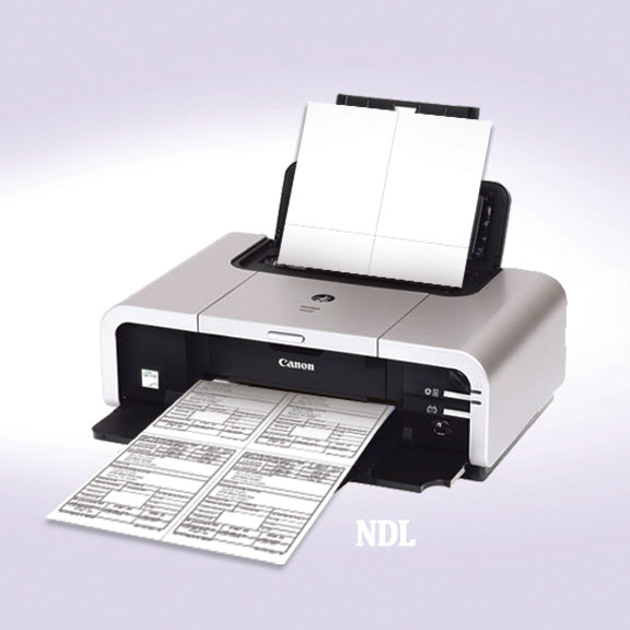 W-2 and 1099-R Forms Blank Paper 4-Up Version  for Laser and Ink Jet Printer (50 Forms & Self Seal Envelopes)