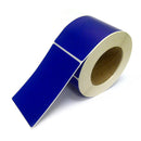 Rectangle Inventory Color Coding Labels - Blue - 3 x 5