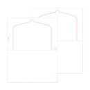 8 1/2″ x 11″ Pressure Seal Form, Multi Purpose Blank Face with Flip Tab, V Fold