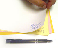 8-1/2 x 14" Laser Carbonless 4 Part Paper, Straight, White, Canary, Pink & Gold