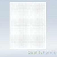 8-1/2 x 11" Quadrille Graph Paper