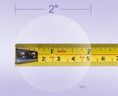 Wafer Tab Seals 2" Round, Translucent