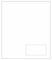 Integrated Label Form, 1 Label, 3.5 x 2"