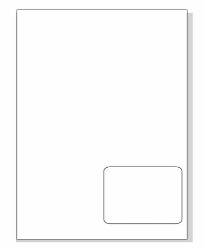 Integrated Label Form 1 Label 4 x 2.5