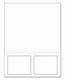 Integrated Label Form 2 Labels 3.5 x 2-3/4