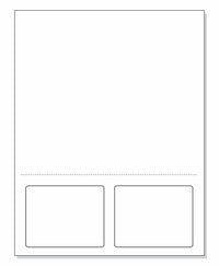 Integrated Label Form 2 Labels 3.5 x 2-3/4