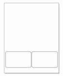 Integrated Label Form 2 Labels 4 x 2.5
