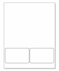 Integrated Label Form 2 Labels 4 x 2.5