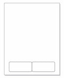 Integrated Label Form 2 Labels 3.5 x 1.5