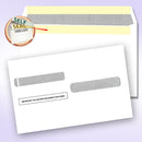 W-2 and 1099-R Forms Blank Paper 4-Up Version  for Laser and Ink Jet Printer (50 Forms & Self Seal Envelopes)