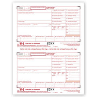 2025 Laser W-2, Federal Copy A