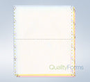 9-1/2 x 5-1/2" Continuous Paper, Color, 5 Part, Side Perfs