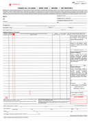 Straight Bill of Lading - WITH CO. NAME IMPRINT -