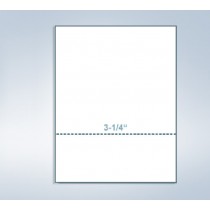 8-1/2 x 11" 24# Perforated Paper, 1 perf @ 3-1/4" from bottom