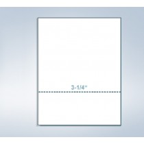 8-1/2 x 11" 20# Perforated Paper, 1 perf @ 3-1/4" from bottom