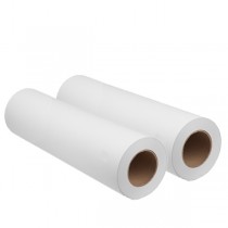 24'' x 500' Plotter Paper Rolls, 3" core 2 rolls/case 