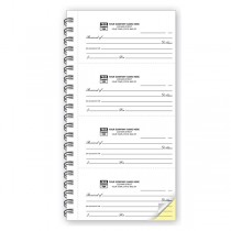 4-To-Page 2 Part Receipt Books