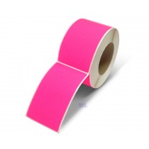 Rectangle Inventory Color Coding Labels - Pink - 3 x 5